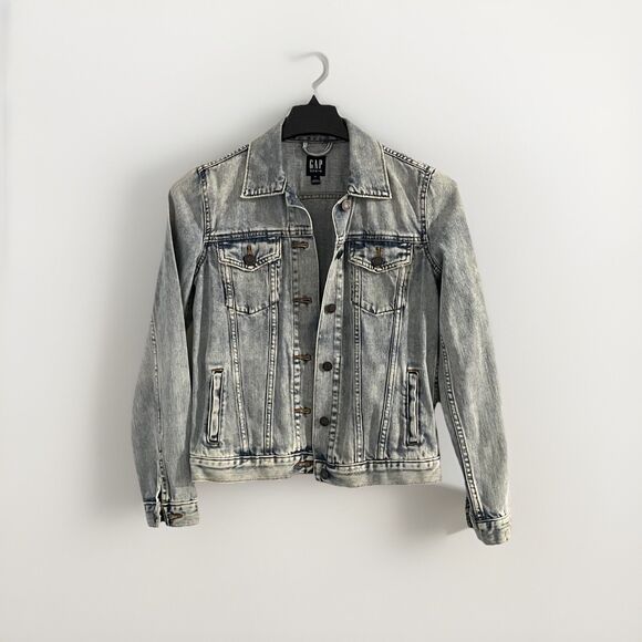 Gap Jackets & Blazers - GAP DENIM 1969 Women Icon Denim Jean Jacket Light Wash Size XS